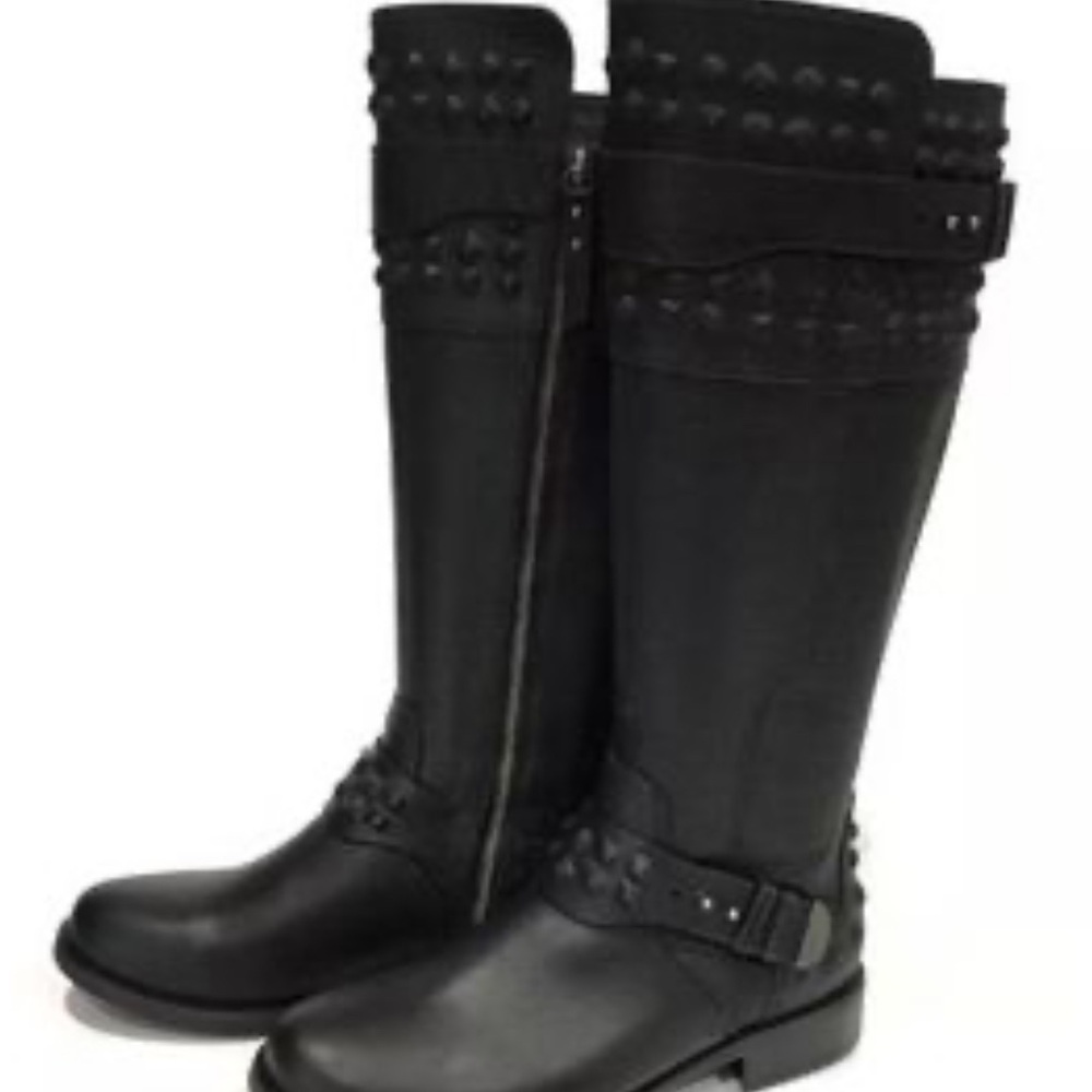 ElegBlack Knee-High Boots